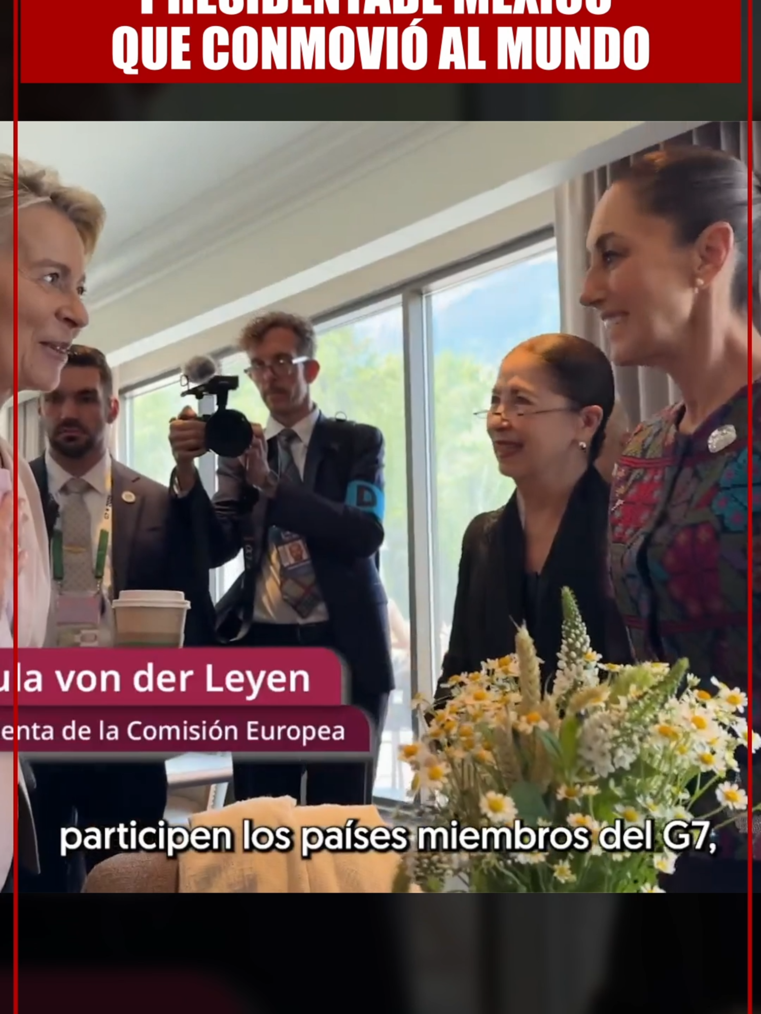El conmovedor discurso de la presidenta de México, Claudia Sheinbaum que conomovió a los líderes del mundo en estos momentos tan dificiles  #méxico #ClaudiaSheinbaum #discursoconmovedor