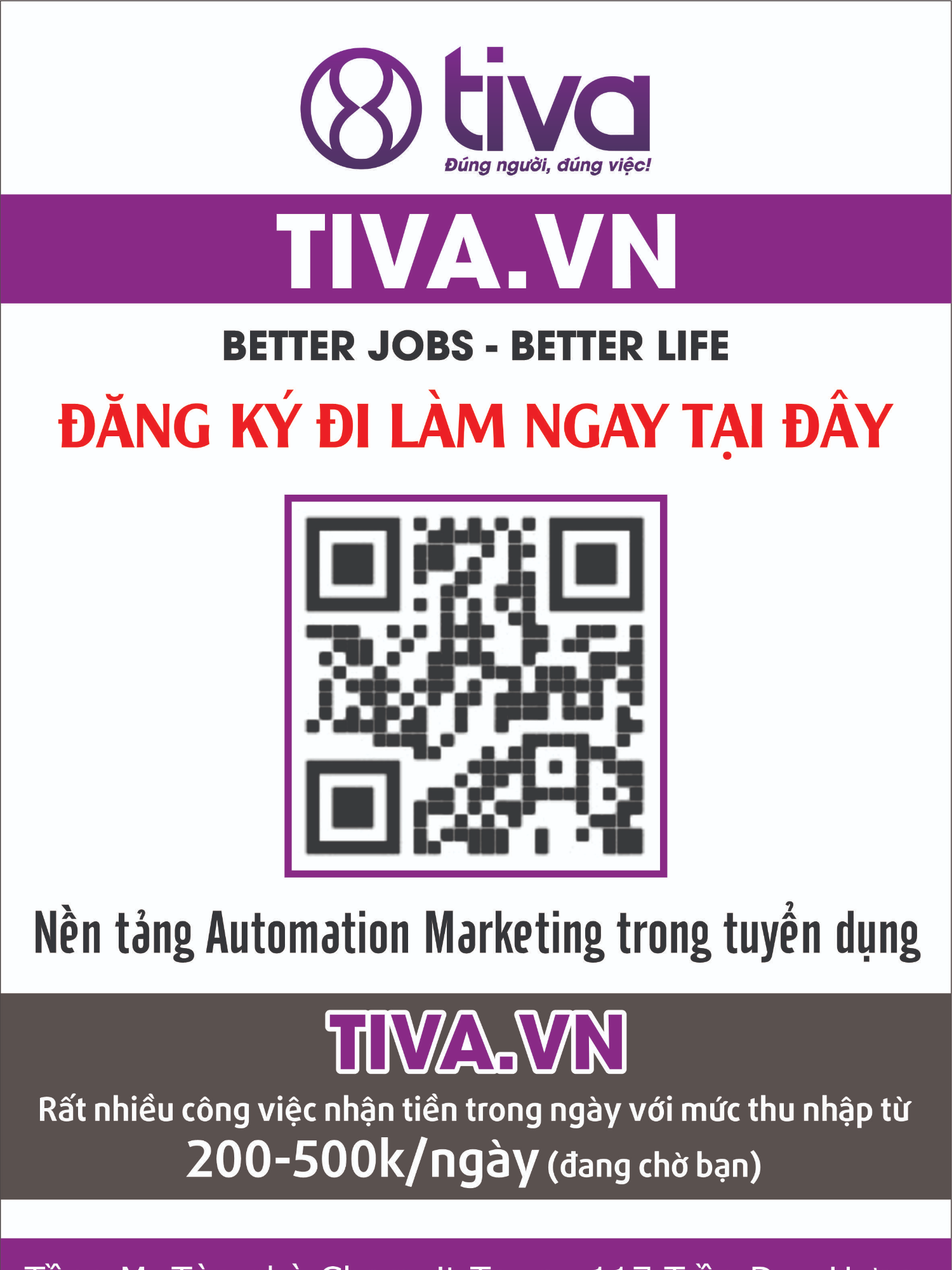 Tuyển dụng miễn phí Tiva - Top 1 nền tảng tuyển dụng hiệu quả nhất hiện nay #dangtintuyendung #tuyendung #timvieclam #tiva https://tiva.vn/trang/ntd