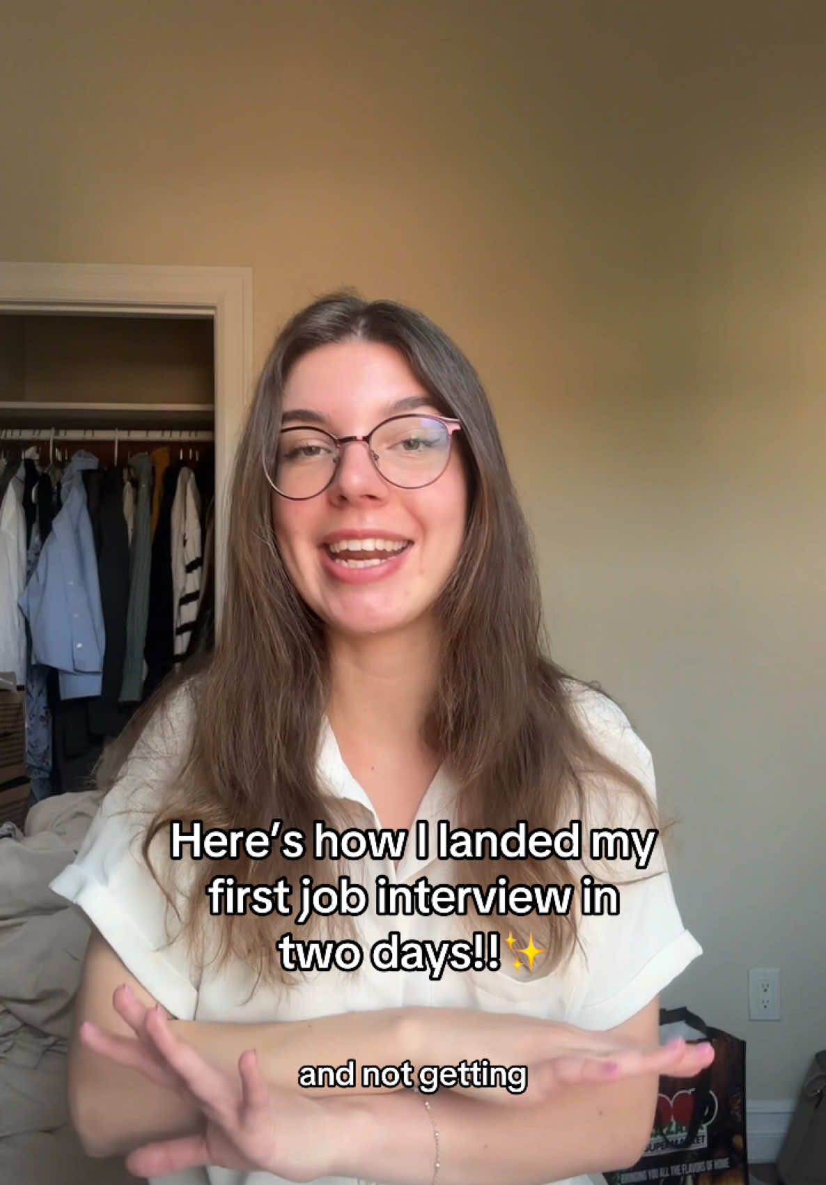 Part 2 || Trying every job hack to land an offer in 60 days ✨ #postgrad #jobtips #jobinterview #careeradvice #careertiktok #jobsearch 
