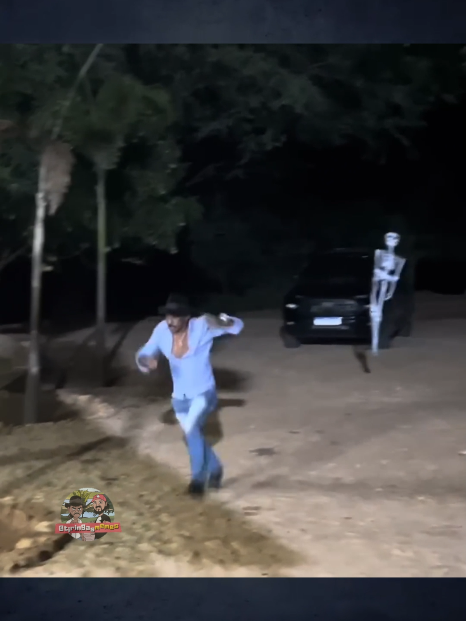 Tiringa é atacado pela fastama 😂  #memes #tiringa #tiringa_comedia_selvagem #tiringaoficial #piada #piadas #sorrir #trolagem #rindo #alegria #charlesetiringa