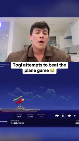 Togi attempts to beat the plane game 😭 #kickstreaming #togi 