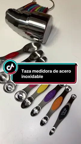 Taza medidora de acero inoxidable 
