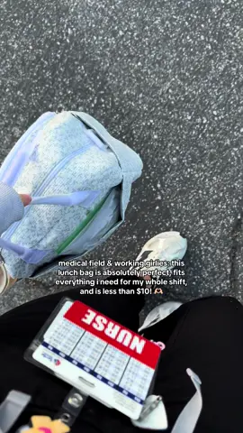 this bag is actually perfect  #tiktokshopcreatorpicks #tiktokshopusa #tiktokshopfinds #nurse #nursing #nursesoftiktok #RN #registerednurse #nursingstudent #nursingschool #medicalfield #mealprep