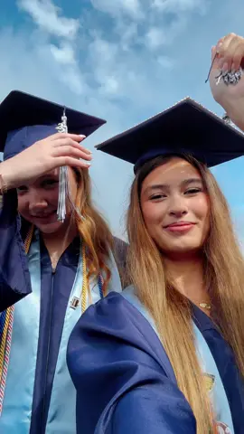 Dont mind how we look but WE DID IT #graduation #highschool #stonebridge #fyp @scarlett🌟 
