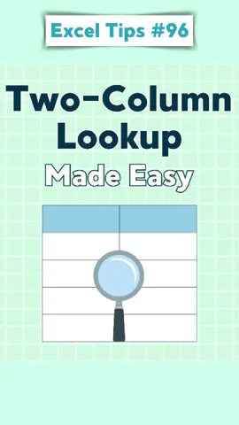 Unlock the secrets of Excel! 🗝️ Curious about how to look up data using multiple columns? Dive into this handy guide and discover tips that will take your spreadsheet skills to the next level! 📈 #exceltips #excel #exceltricks #productivityhacks #spreadsheets #finance #office #corporate #microsoftexcel #accounting