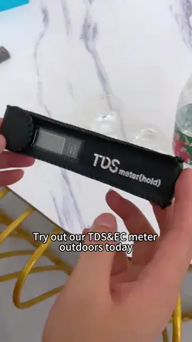 Do you want to drink healthy water? Try this TDS&EC water test pen!😎😎#tiktokmademebuyit #foryoupage #viral #TDS #ec #tdsmeter #watertest #waterquality #bottledwater #cleanwater #healthyliving 