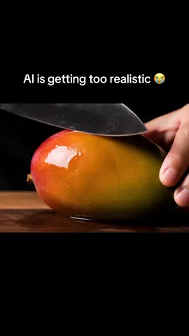 What should we make it slice next?? #ASMR #AI #artificialintelligence #realism #fruits #tiktok 