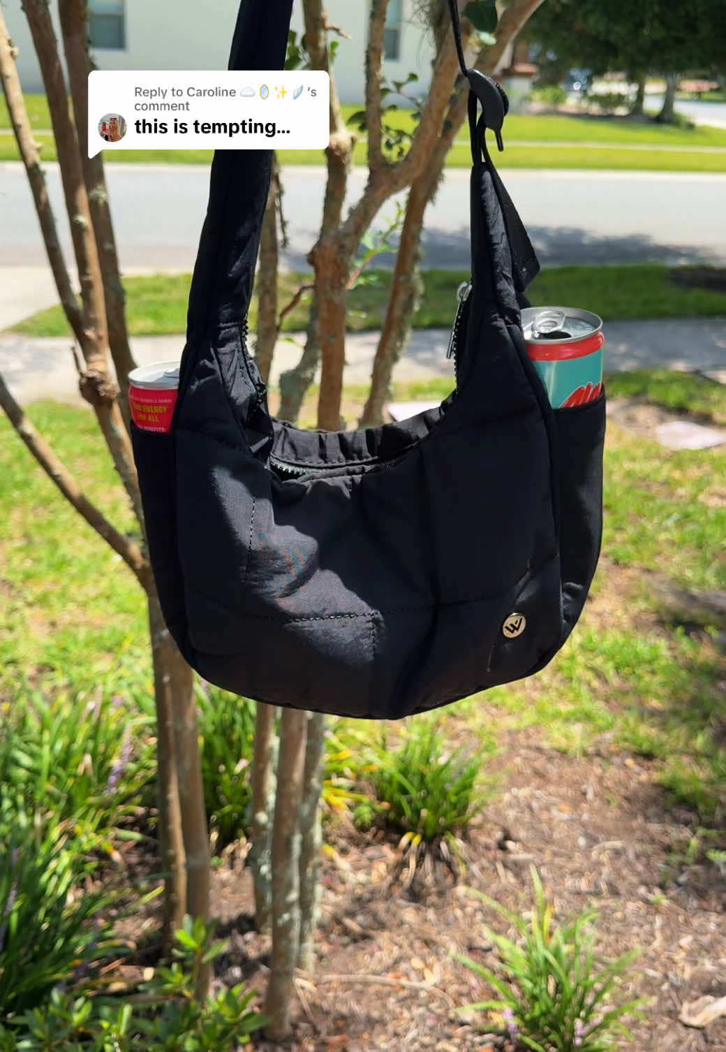 Replying to @Caroline ☁️🪞✨🪽 0 excuses for not having an Alani at all times now!! #fyp #tiktokshopcreatorpicks #forthegirls #spotlightfinds #tiktokshopfinds #westbronco #westbroncobag #cupholder #cupholderbag #pufferpurse #shoulderbag #affordablefashion #alani 