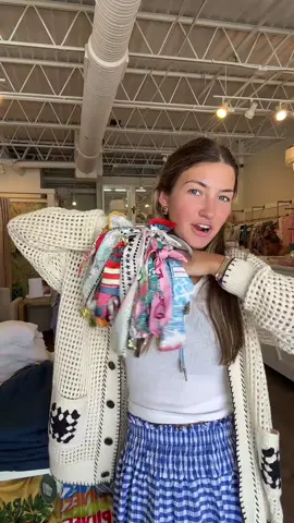 SCARF NECKLACE RESTOCK!!!! #scarfnecklace #trend #necklace #charm #boutique 