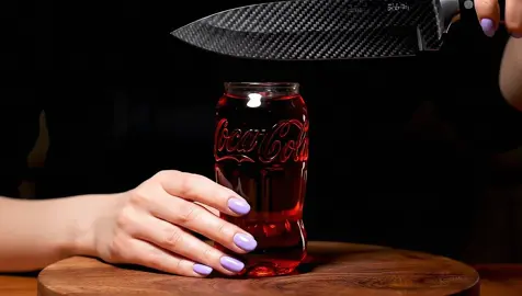 Cutting Glass Objects | 🔍 #ASMR #SatisfyingVideos #GlassSlicing #HyperRealistic #Veo3 #한국ASMR #ASMR소리 #시각적ASMR #АСМР #АСМРзвук 