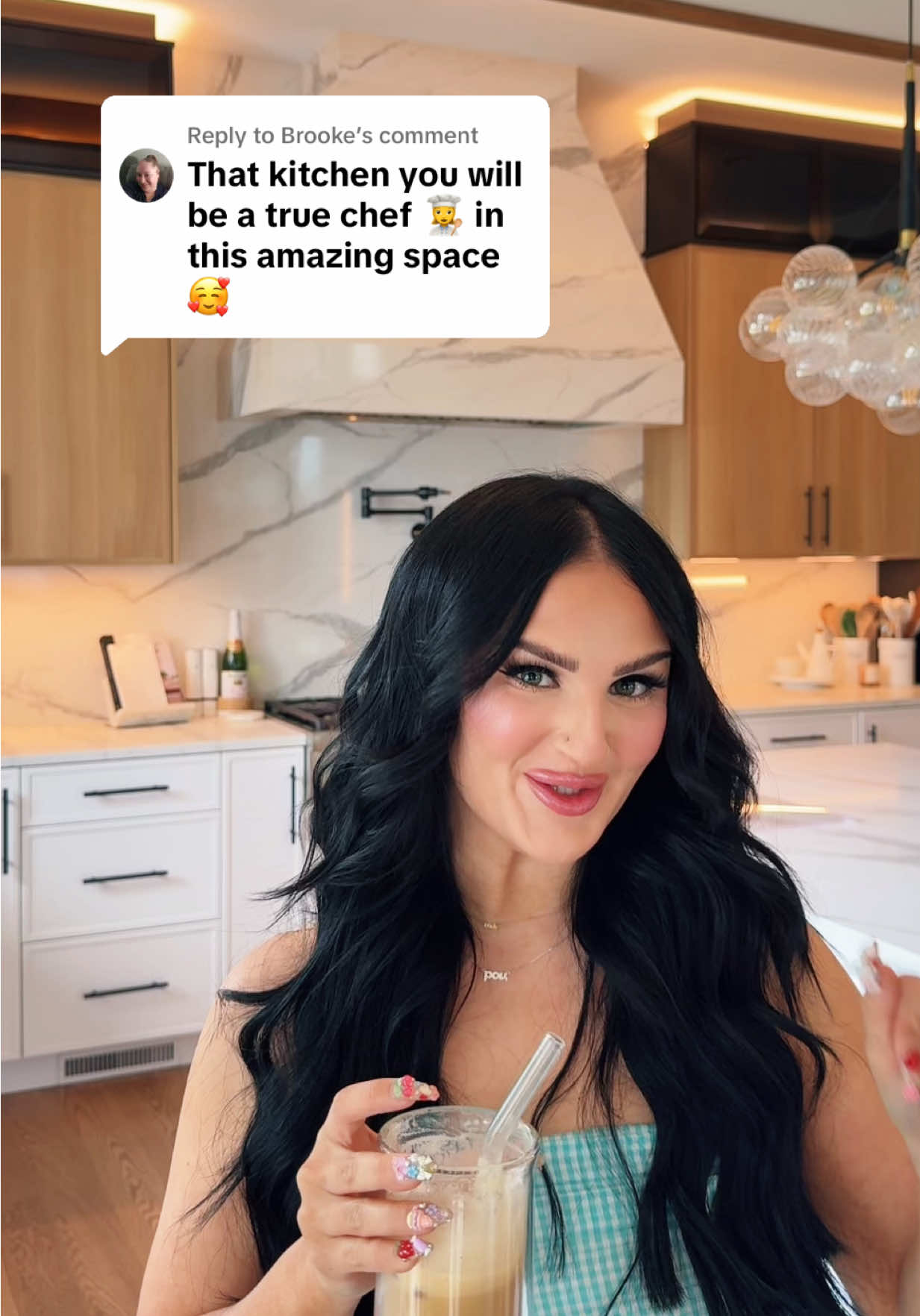 Replying to @Brooke kitchen tour ❤️