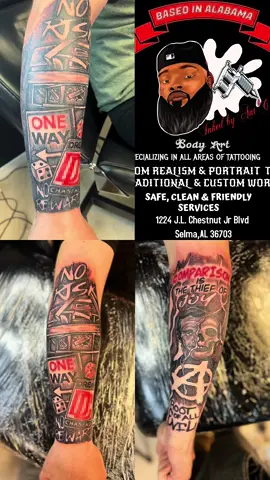 #334📍 #alabama #tattoo #tattooartist #inked #alabamatattooartist #blacktattooartist #selftaught #tattoos #selma 