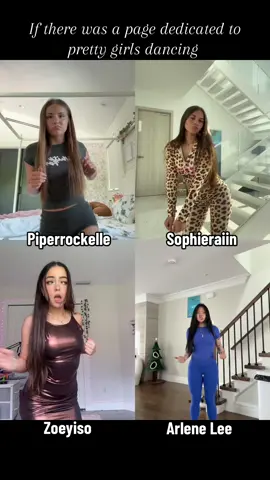 Piperrockelle , Sophieraiin , Zoeyiso and Arlene Lee #dancetiktok #foryou #piper #dancetrend 