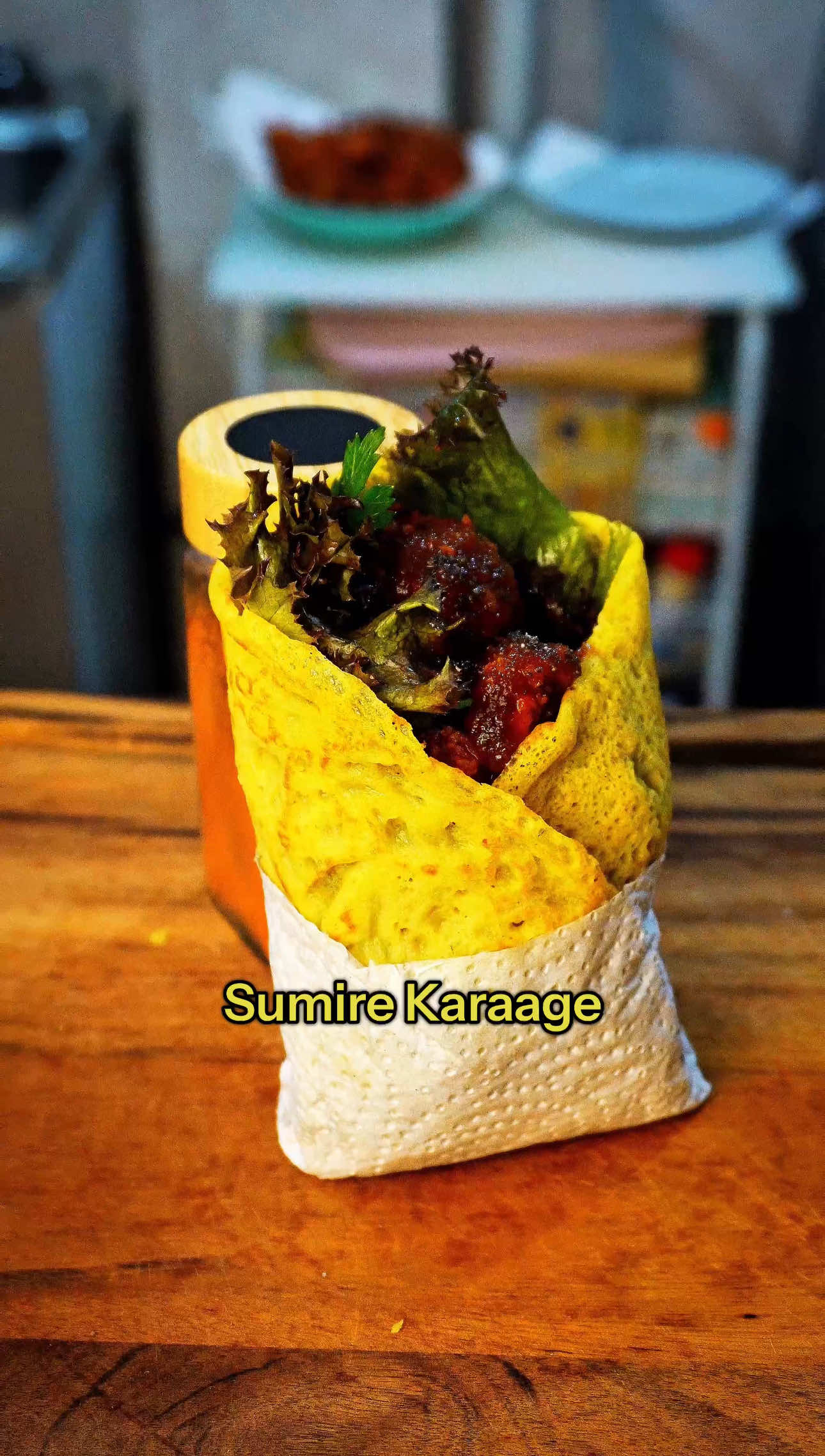 El Sumire Karaage Roll de Shokugeki no Soma usando productos de #TemuMexico #shopontemu  . Usa el código 