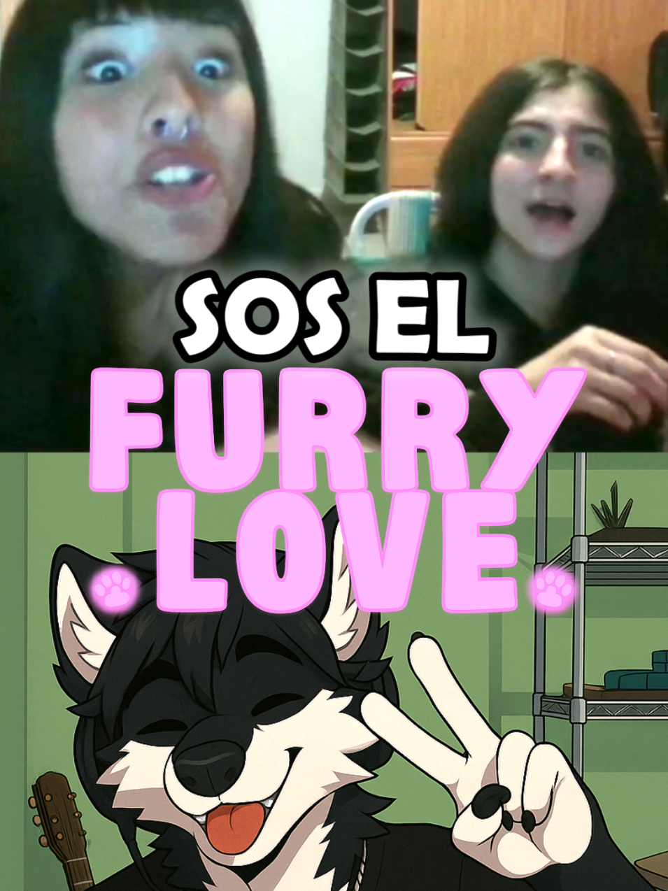 EL DE FURRY LOVE 🫵😮 #fyp #humor #memestiktok  #furry 