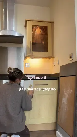 Renovation Diaries - Episode 3: we are SANDING and I wore all my PPE this time 😂 the dust goes everywhere when you’re sanding walls so it’s best to get it out the way first! Let me know which swatch of the @RustOleum kitchen cupboard paint you guys prefer… hopefully it’s the one we chose because these are not being posted in real time 🥹🪜🤍 #renovation #renovating #renovationdiaries #renovationseries #renovationproject #apartmentrenovation #DIY #diyproject #interiordesign #decorating #sanding #painting #rustoleum #rustoleumpaint #diykitchen #kitchenmakeover 