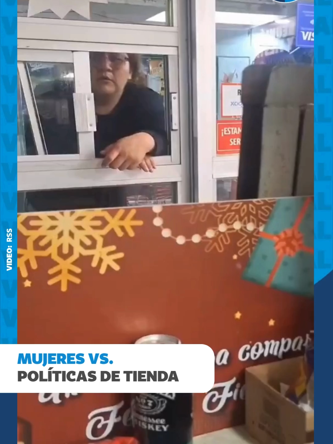 ¡Indignante en Puebla! Un video viral muestra a dos mujeres agrediendo a un trabajador de Oxxo por negarse a venderles alcohol fuera de horario. Las implicadas, ahora una apodada #LadyPorky, insultaron y patearon el establecimiento. El incidente ha desatado una ola de críticas en redes. ¿Qué opinas de esta situación? Lee EjeCentral. #Puebla #Oxxo #respetoparatodos #LadyPorky
