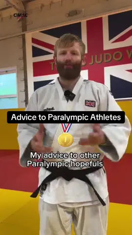 Advice to Paralympic hopefuls… Your disability is your superpower! 💥 #fy #judo #judoka #chrisskelley #paralympics #uksports #motivationalspeech @British Judo @paralympics 