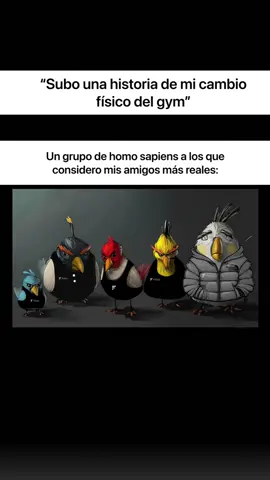 Esos son verdaderos amigos 🫡 #angrybirds #humor #Fitness #GymTok #gymbro 