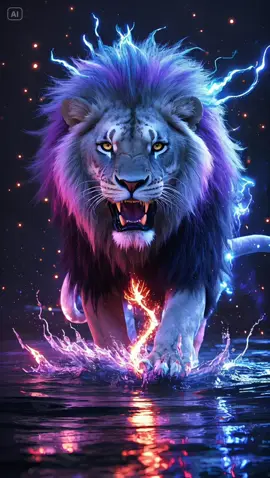 The lions#ai #aicontent #aiart #livewallpaper #princess #lion #protector 