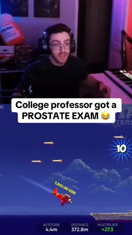 College professor got a PROSTATE EXAM 😂#avia #planegame #doctor 