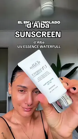 d’Alba UV ESSENCE  Protección contra los rayos ultravioletas del sol. Fresco, ligero y de amplio espectro. 😎☀️ #uvprotection #tiktokshop #skincare #skincarenatural #viral #global #fyp #spf50 #dalba #waterfull #sunscreen #sunscreenviral #Summer #creatorsearchinsights 