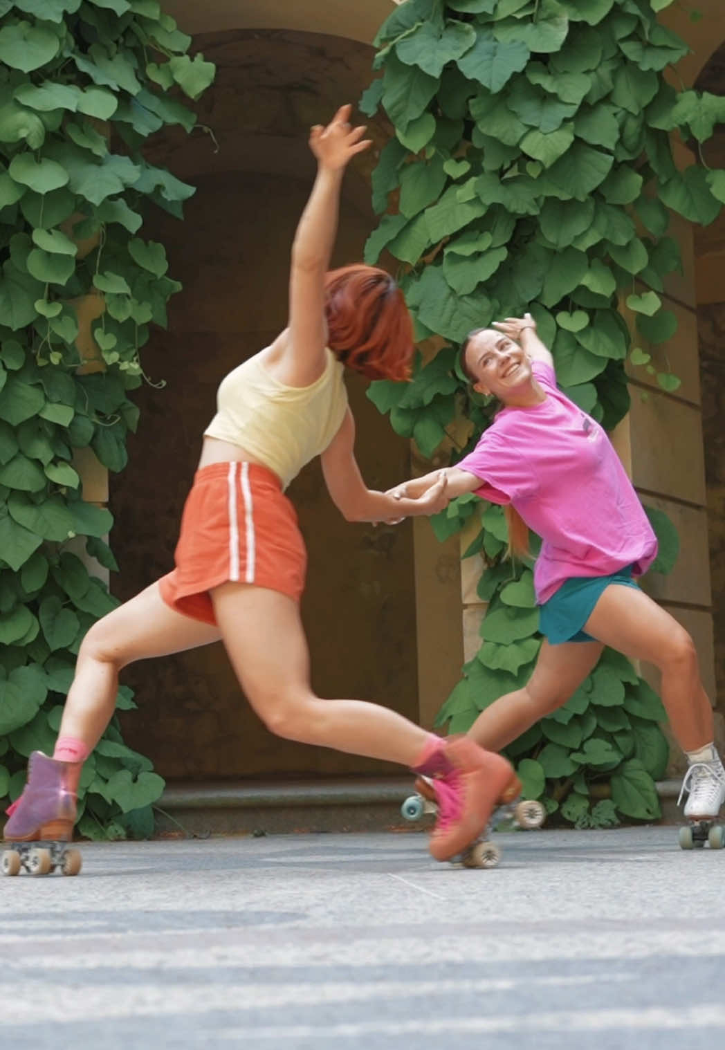 Love is in the air in Prague!  #prague #rollerskater #loveisintheair @Veroniskates 