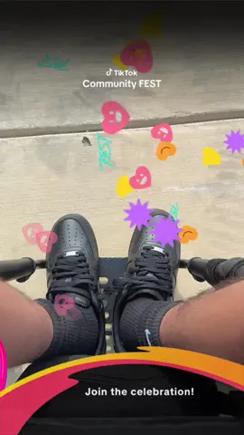 Gettin laps in #communityfest2025 #fyp #wheelchairpapi 