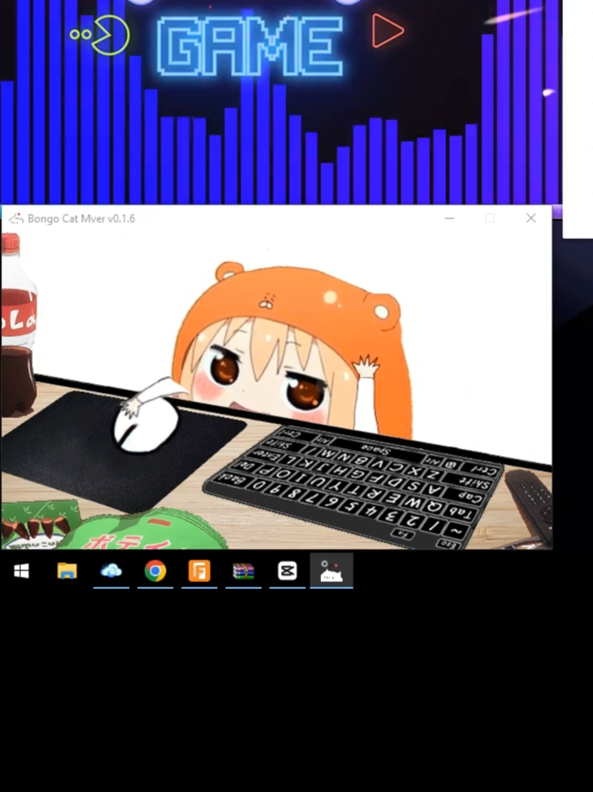 Trả lời @spidervietnam hướng dẫn của ông đây.  Bongo Cat Mver - Umaru Chan Còn lại ae tự mày mò nhé #pgs #pcgamingsetup #bongocat #umaruchan 