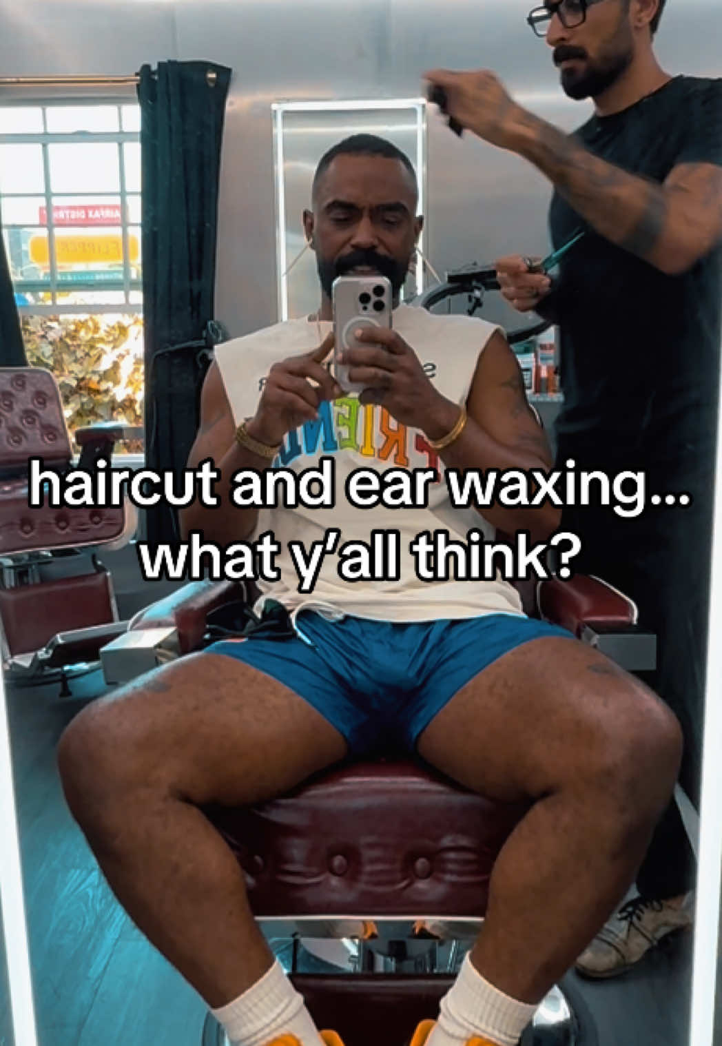 fresh fade x ear waxing 🔥🔥