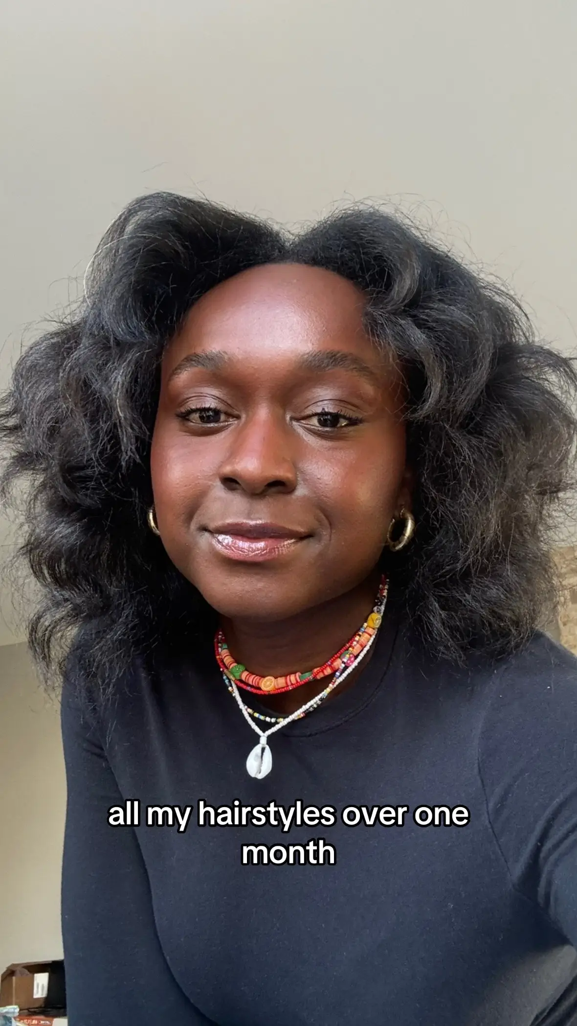 it’s so fun being a black woman 😌😌 #naturalhair #naturalhairstyles #clipins #4chair #blackgirltiktok #hairtok 