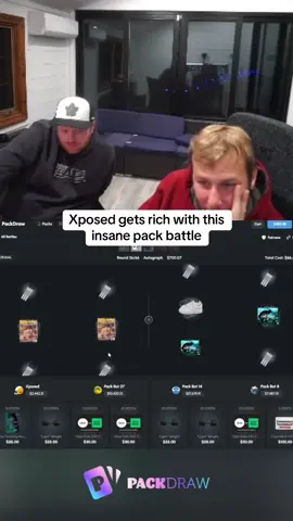 Xposed gets rich with this insane pack battle #kickstreaming 