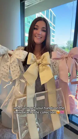 The Bow Beach Collection is EVERYTHING 🎀✨ The Ecru Raffia Collection Bow Tote is launching 6.24 @ 10 AM EST! Join the waitlist via link in bio! ☀️ #bowtote #bowaesthetic #bowtotebag #bowtotebags #bowtotes🎀 #beachtote #bowbeachtote #raffia #raffiatote #raffiaaesthetic #raffiabag #luxury #summerbag #summerstyle 