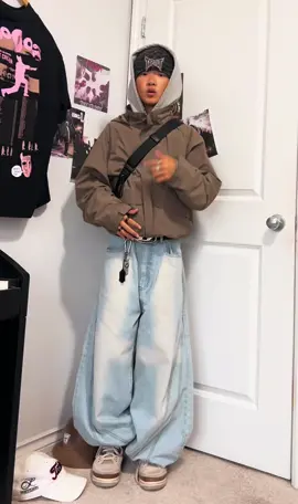 Today I wanted to make a winter style streetwear outfit because today is a bit chilly. Yo start off with any outfit, you have to come clean with a white shirt for a clean base. On top I threw in a high quality blank grey hoodie for layering m. On top I threw on a brown windbreaker from Uniqlo. Then some baggy blue denim jeans and some accessories such as rings, streetwear beanies and even loopy keychains to make the outfit look more interesting. Winter and streetwear is key to look FIRE. This is wall you need to make a good winter theme streetwear outfit. #streetwear #fashion #TikTokFashion #fyp #foryoupage #OOTD #y2k #StreetFashion #outfitinspiration #outfitideasforyou #fypp 