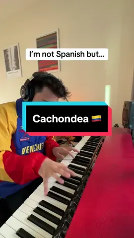 I’m not Spanish but I play salsa on piano #cachondeavagabundo #frukoysustesos #pianosalsa #montunos #pianotok #latinmusic #spanishmusic #venezuelanmusic #colombianmusic 
