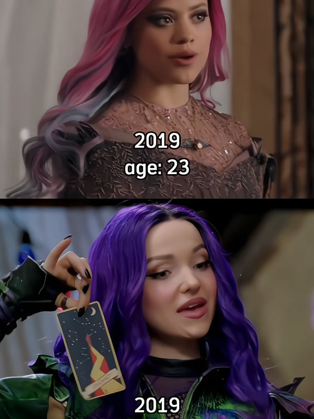 🩷🌹💜#sarahjeffery #viral #dovecameron #descendants  #audrey #mal #antfarm #disney 