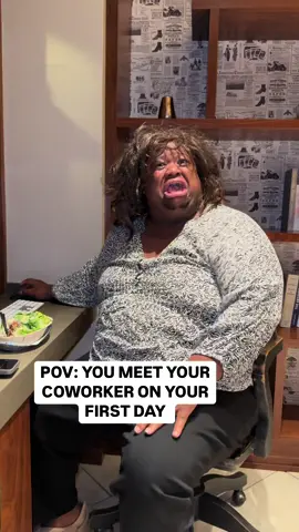 POV: you meet your coworker on your first day 