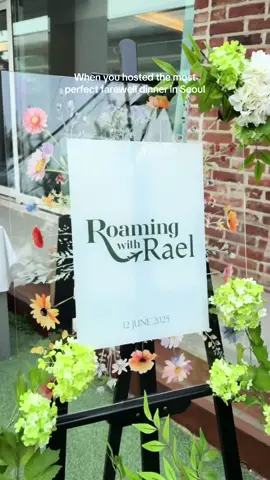 A bittersweet farewell to Roaming With Rael 2025 🩷 #seoul #korea #roamingwithrael #influencertrip #brandtrip #rael #koreanskincare #kbeauty 