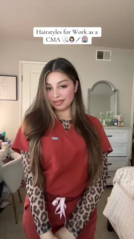 Cute work hairstyle #hairstyle #hairstyletutorial #hairstyleideas #medicalassistantlife #fypシ #fypシ゚viral #minivlog #medicalassistantsoftiktok #nursingtiktok #medicalassistant #medicalassisting 