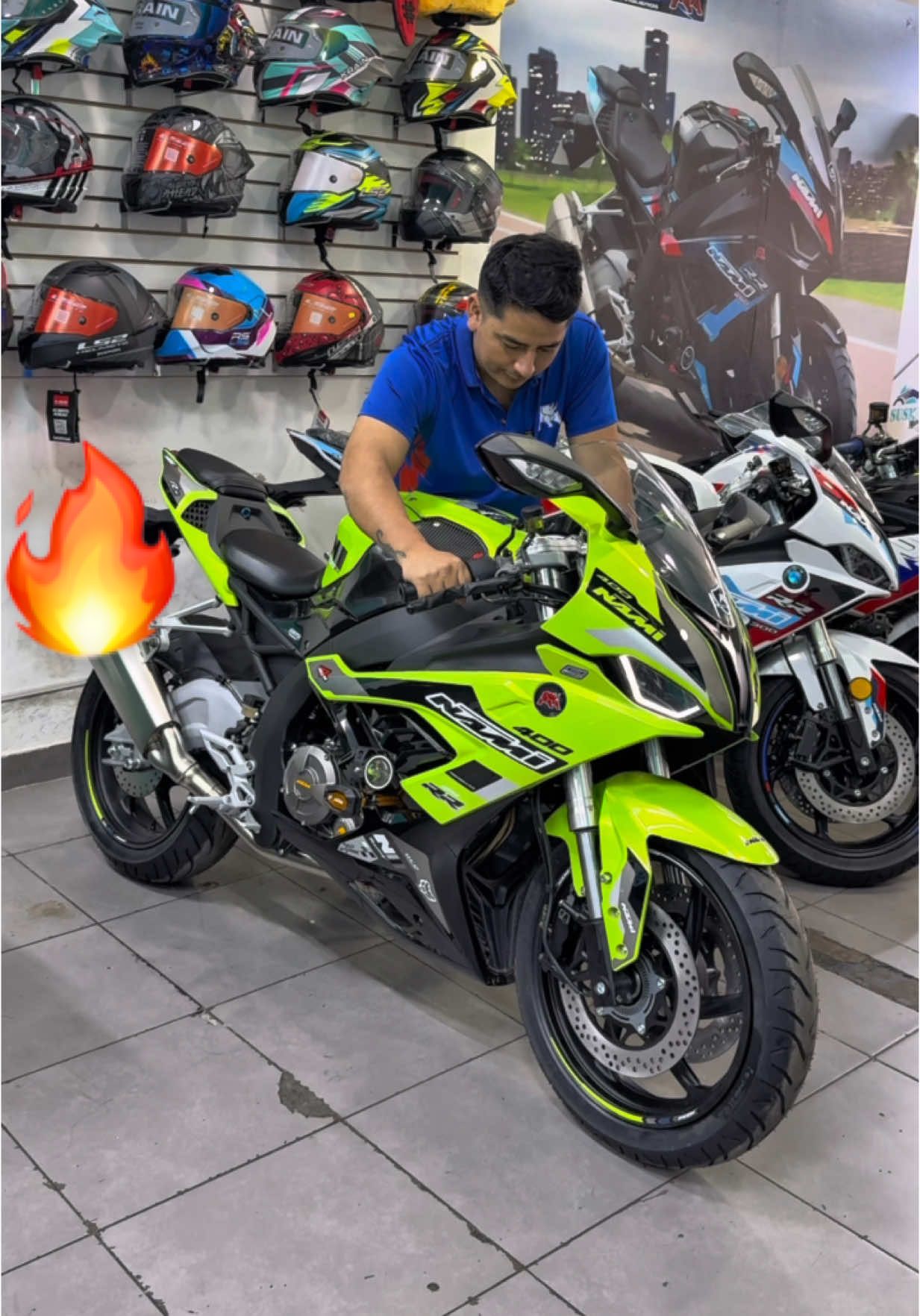La nueva Nami r10 300 y 400 fi@Gian @Gian Carlos Neyra @MOTEABLE #motos #parati #biker #motosdeportivas #motero #susmimotos #motospisteras #bikers #motorcycle #moteros 