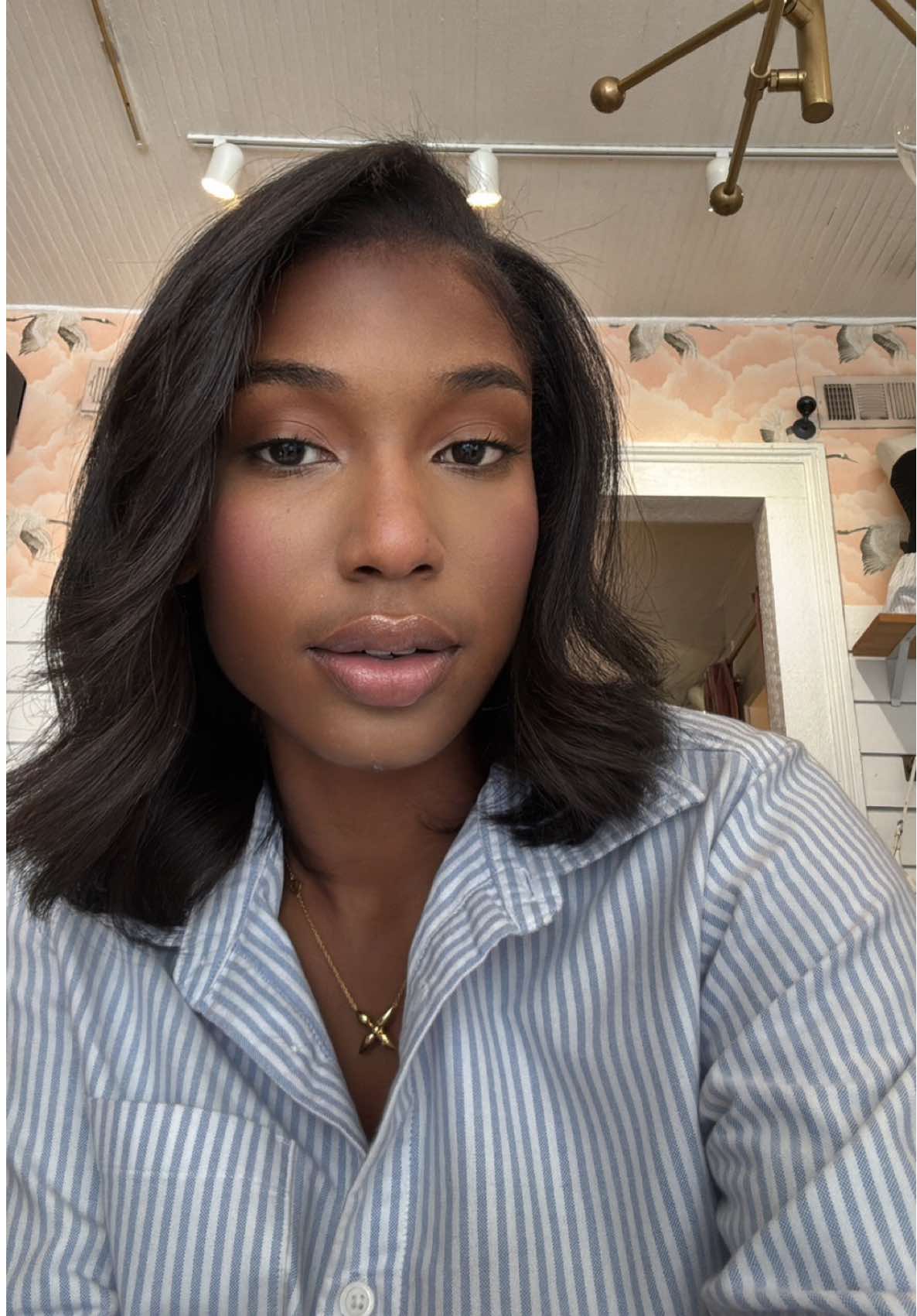 Hair care days are the best days 💇🏽‍♀️🎀 @studiomelet on IG!  #hairtok #naturalhair #silkyhair 