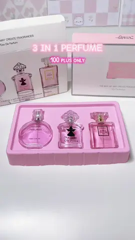 Imagine a perfume that doesn’t just smell amazing, it multiplies the magic. One bottle, three enchanting scents, and a price that makes luxury feel affordable. Whether you're feeling bold, romantic or effortlessly fresh, this 3-in-1 perfume has you covered. Why settle for one when you can have it all? #perfume #bottleperfume #3in1perfume #giftsetperfumes #perfumerecommendations 