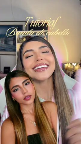 #tutorial de #peinado con banda en el #cabello en 2 minutos‼️🤌🏼💗 este es el peinado más fácil, rápido y bonito que vas a encontrar ⭐️ #peinadosfaciles #hairtutorial #cabellobonito #girls #thatgirl #beauty #hairstyle #hairtok 