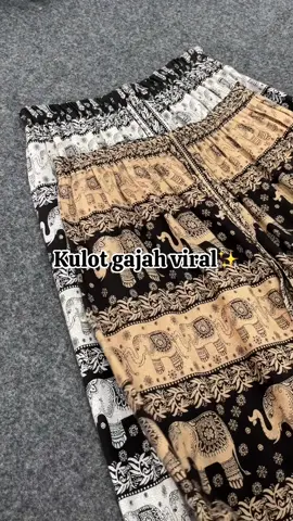 Minimal punya satu celana kulot begini ya bestiee✨🔥🔥 #kulothighwaist #kulotrayon #promokulot 