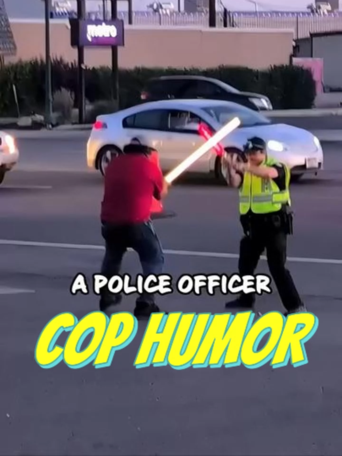 Cop humor. Clash of the Titans!!