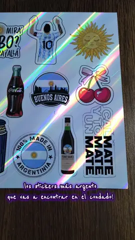 Ese holográfico si que se puede ver!!! querés decorar tu mate con los stickers más lindos? en Kiki Papelería Creativa los tenemos!! #stickers #foryouuuuuuuuuuuuu #argentina🇦🇷 #tiktokviral 