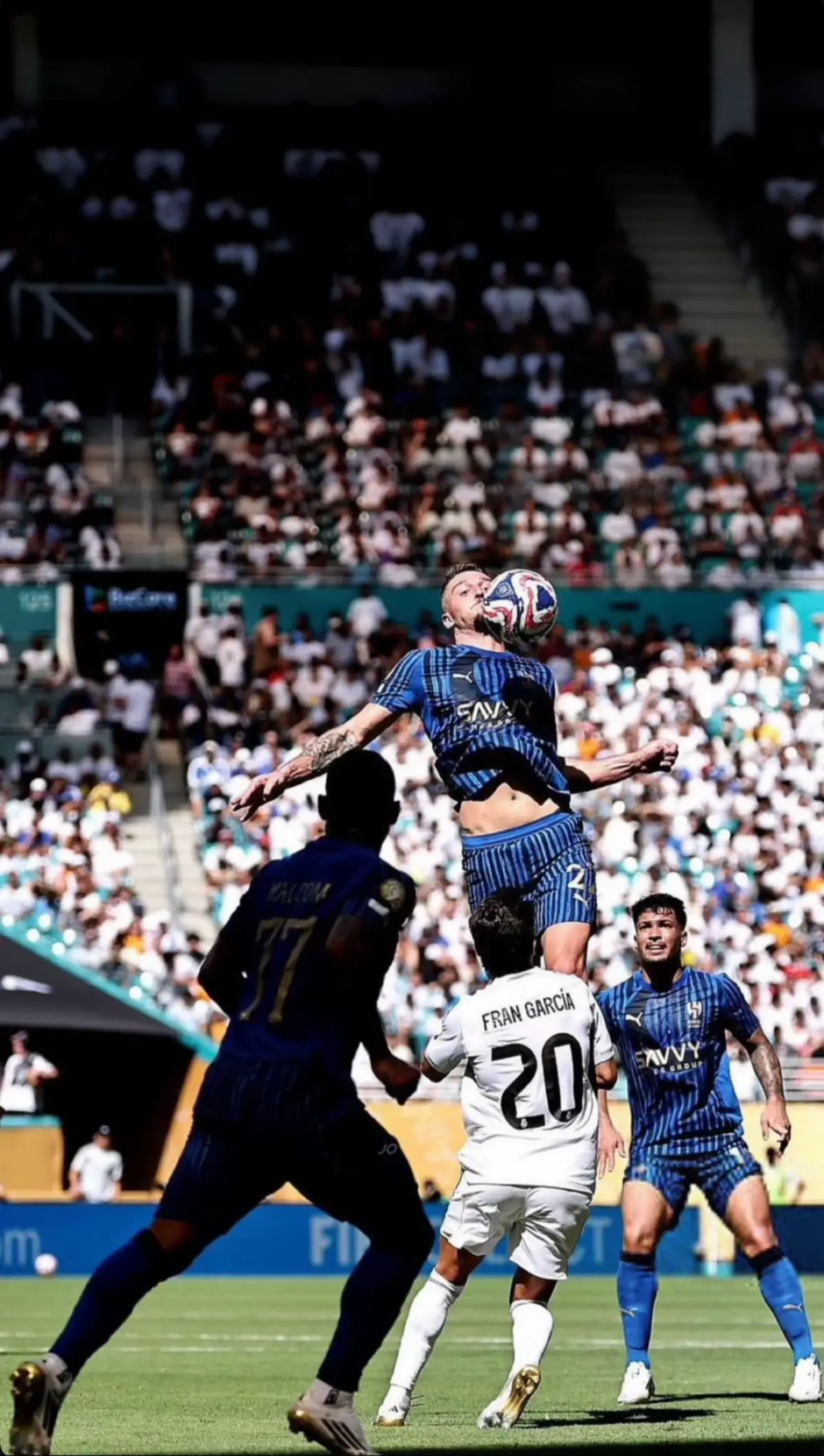 #الهلال #سافيتش 😍💙  #الهلال_ريال_مدريد 