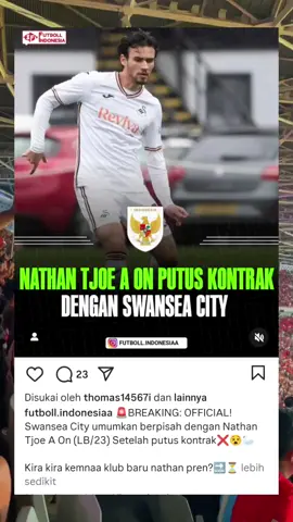 breaking news #timnasindonesia #fifamatchday #timnasday #kitagaruda #sepakbola #football #worldcupqualifiers #nathantjoeaon #swanseacity 