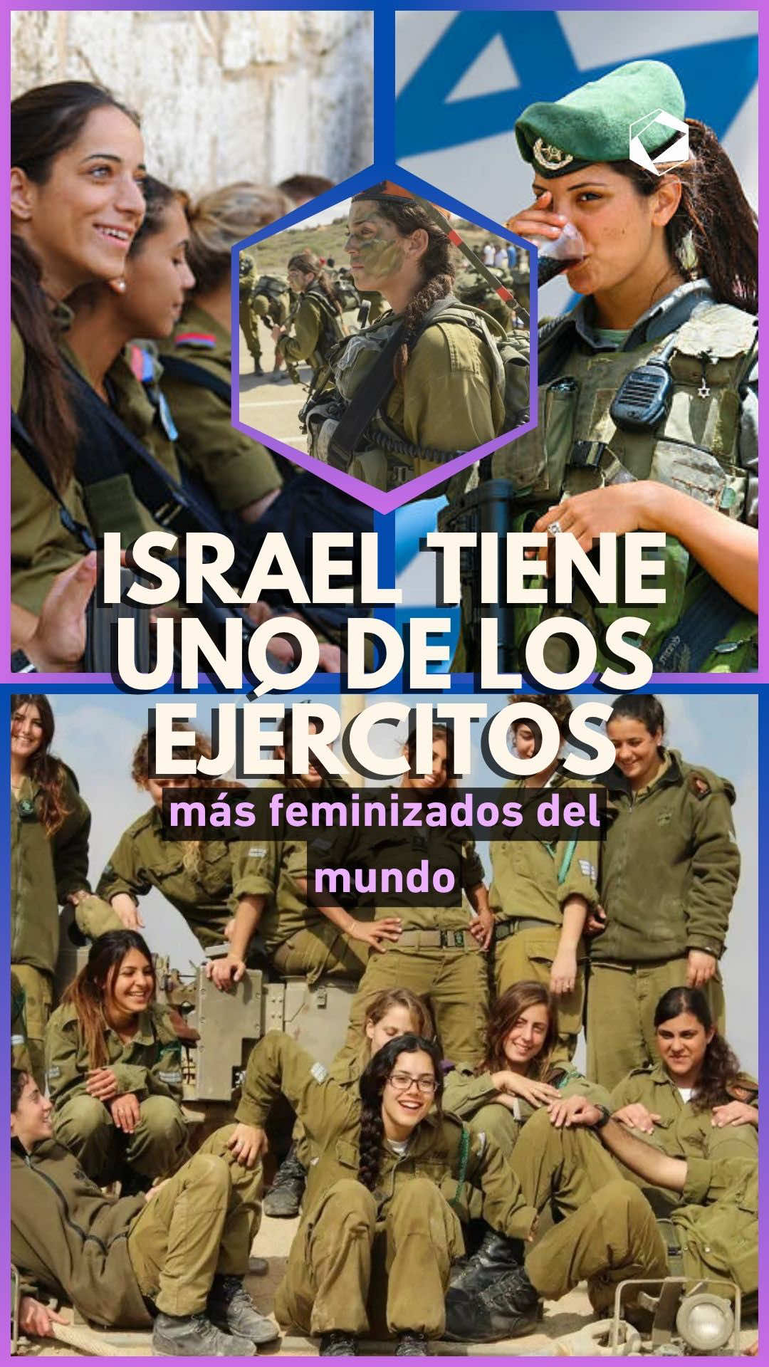 En Israel, el servicio militar es obligatorio ya seas hombre o mujer. Es por eso que probablemente veas muchas mujeres militares en su ejército. ¿Será esto bueno para el feminismo en esa región? #israel #ejercito #mujeres #serviciomilitar #feminismo 