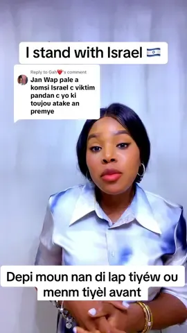 Replying to @Gah❤️ #war #israel #iran #viralvideo #viraltiktok #fypage #fpy #israeliranwar  Depi on moun di lap ou pap men bezwen kitel fin di res la tou kouri souli 